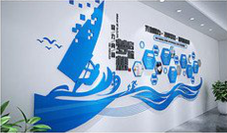 樟树海浪主题文化墙如何设计？