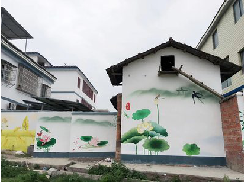 樟树室外墙绘-从选材到保养。