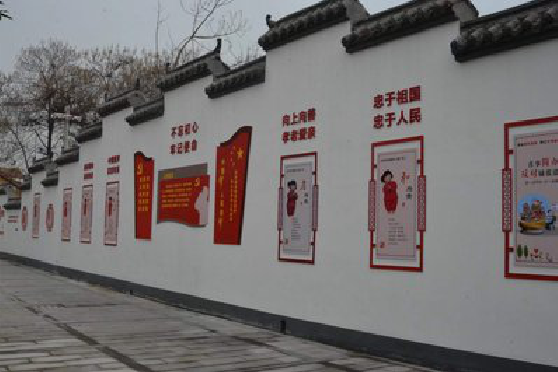 樟树墙体彩绘-乡村文化墙