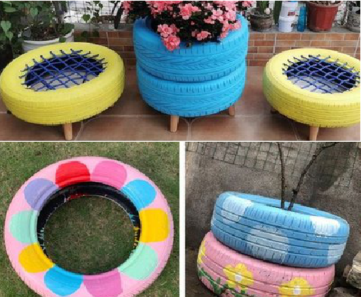 樟树墙体彩绘-变废为宝