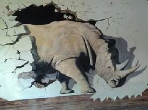 樟树在墙绘中，如何绘制3D效果？