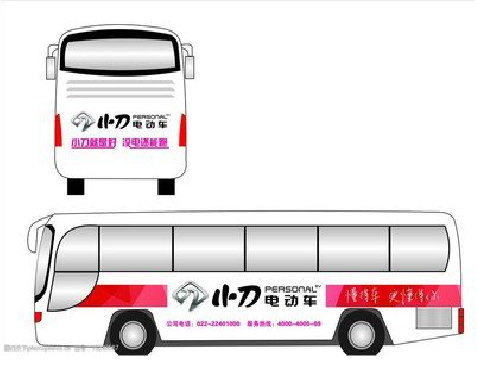 樟树公交车身贴如何完美贴合？