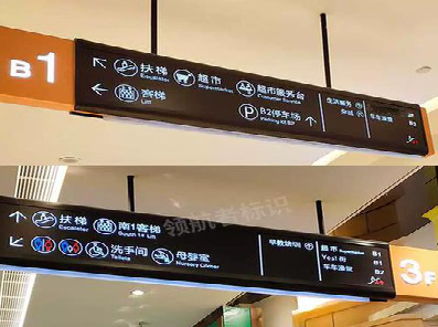 樟树如何通过商场标识牌引导客流分布？